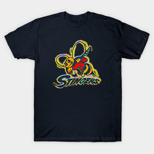 Syracuse Stingers Lacrosse T-Shirt by Kitta’s Shop